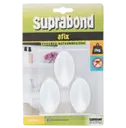 percha autoadhesiva para 2kg. por 3